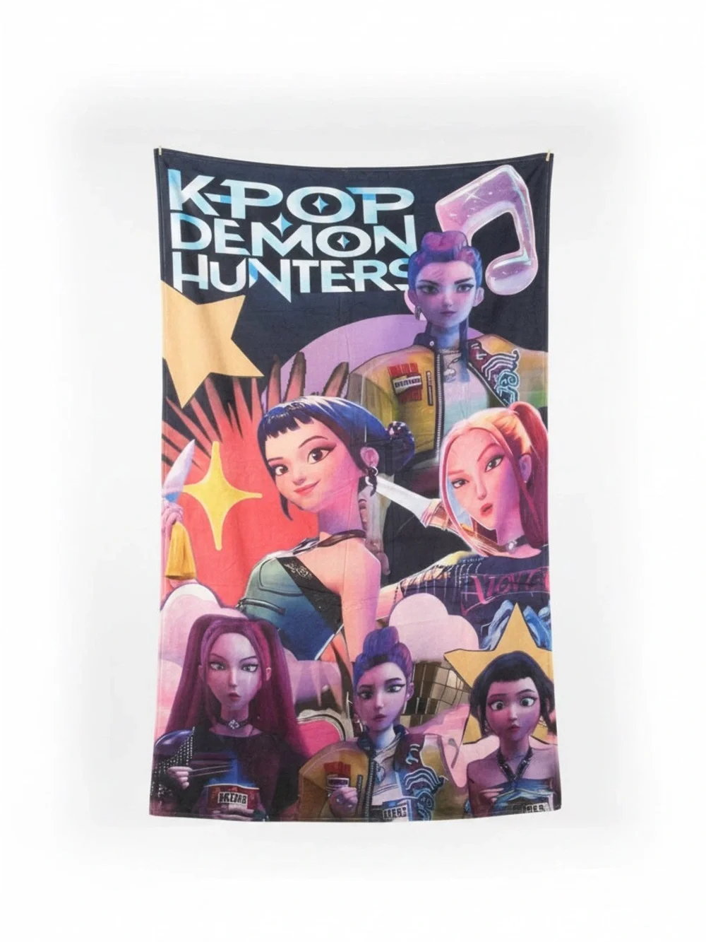 Hunter Girls Kids Soft Plush Throw  - Multicolor